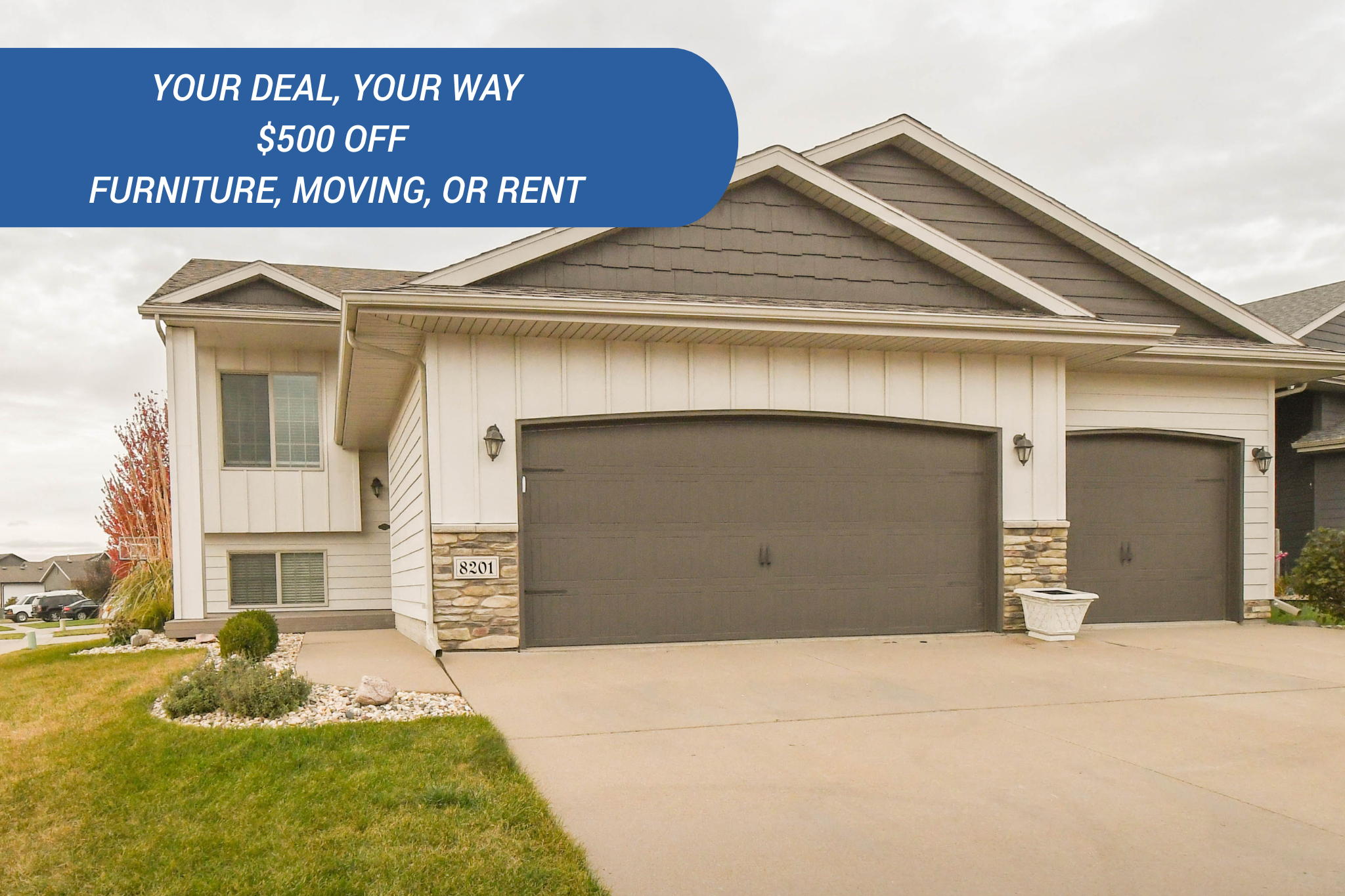 8201 West 51st Street, Sioux Falls, SD - 2,400 USD/ month